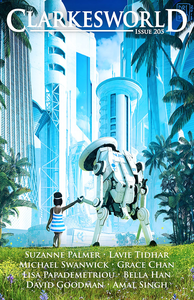 Clarkesworld Magazine Issue 205 cover